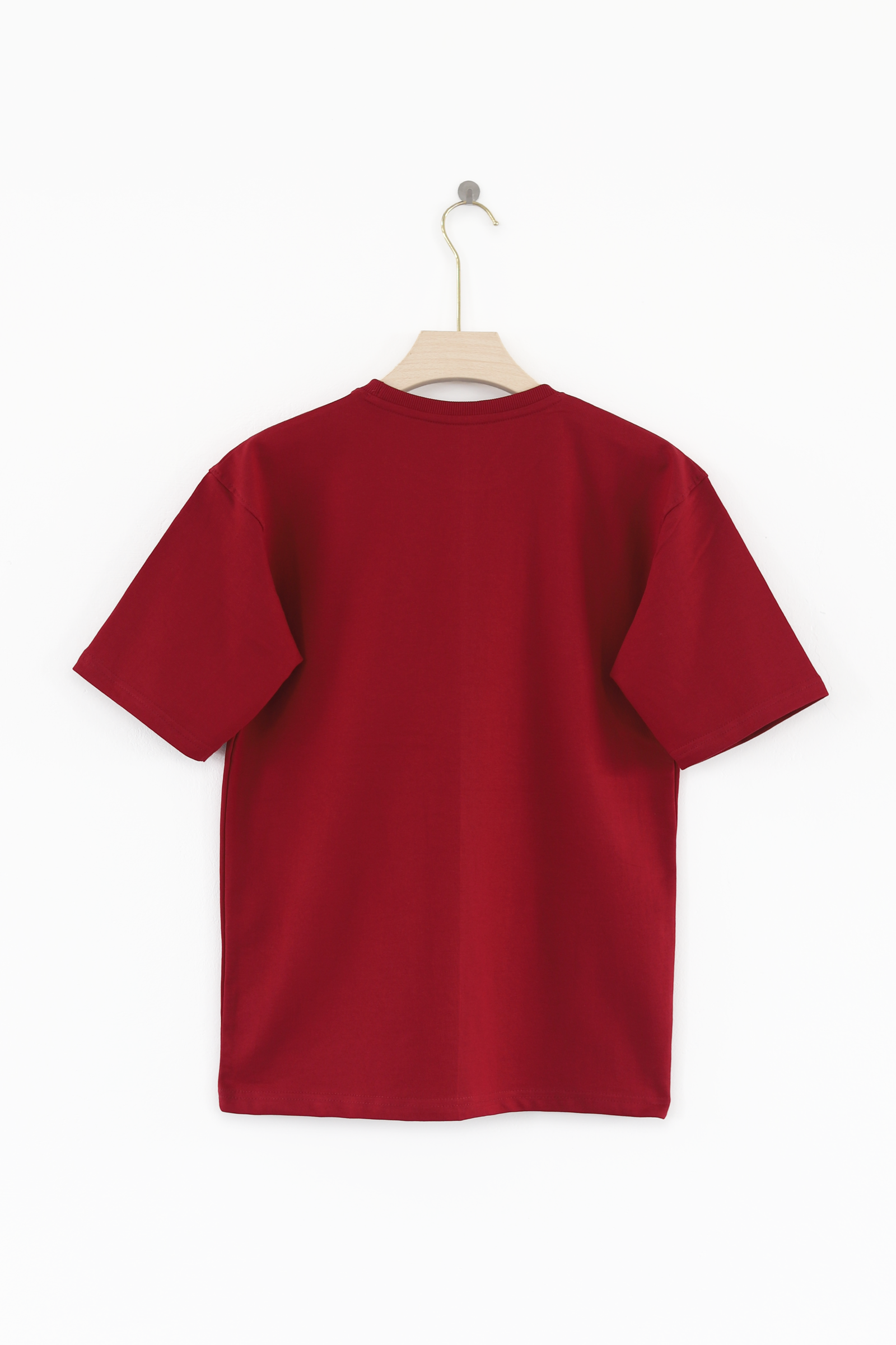 Oversized Unisex - French Terry Cotton(Maroon)